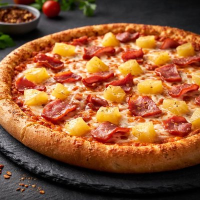 必胜客 夏威夷 经典薄皮大号比萨