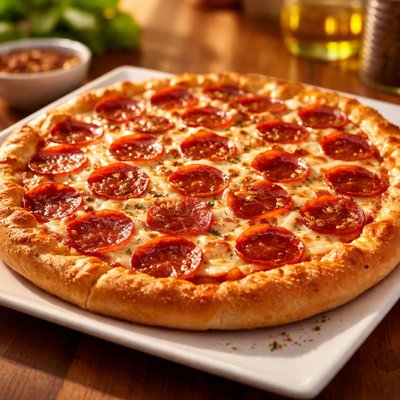 Pizza de pepperoni do Pizza Hut