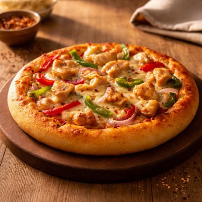 Pizza hut personal chicken pizza