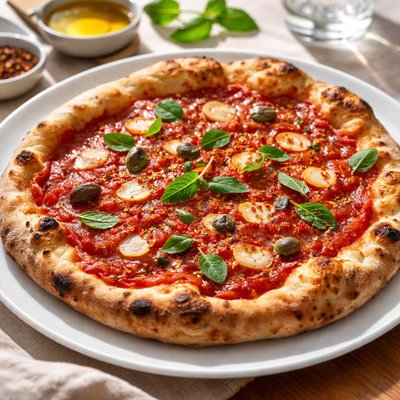 Pizza marinara