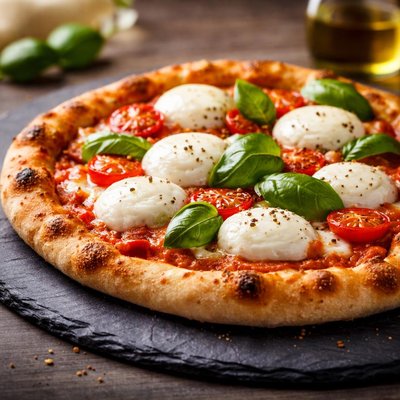 Pizza mozzarella di bufala