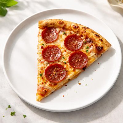 Pizza peperoni slice