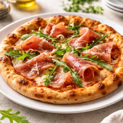 Pizza prosciutto