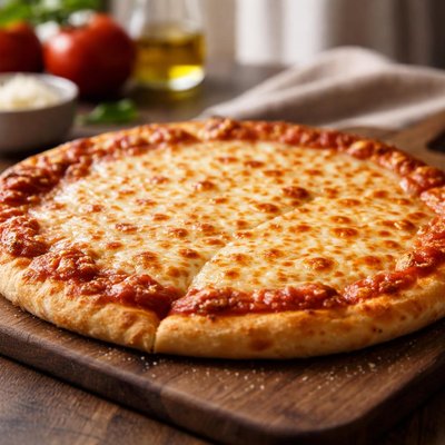 Pizza ranch cheese pizza