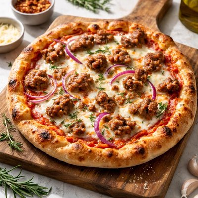 意大利香肠比萨