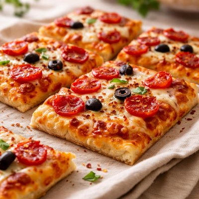 Pizza squares