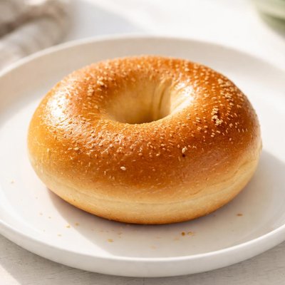 Plain bagel