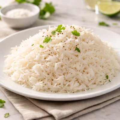 Plain basmati rice