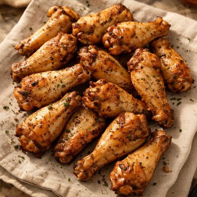 Plain bone-in chicken wings