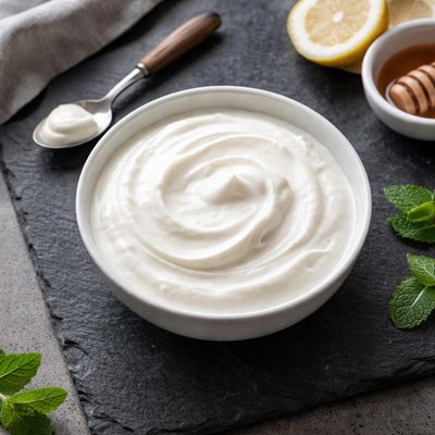 Plain fat free greek yogurt