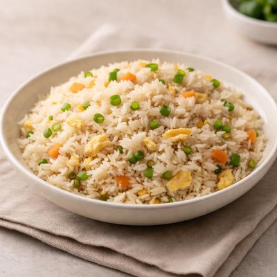 Plain fried rice