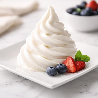 Plain frozen yogurt