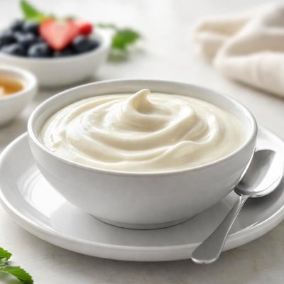 Plain low fat yogurt