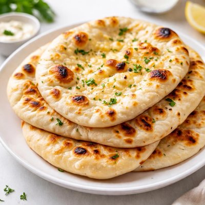 Plain naan bread