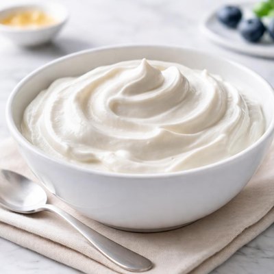 Plain skyr yogurt