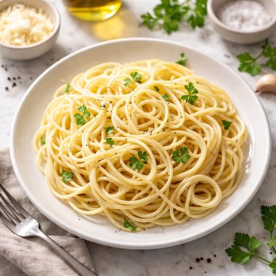 Plain white pasta