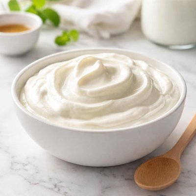 Plain whole milk yogurt