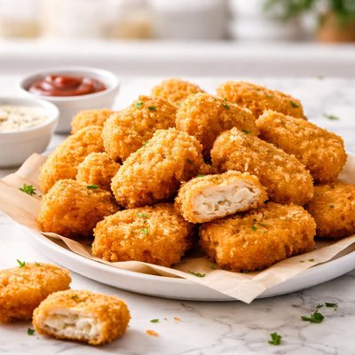Plant-based chicken nugget