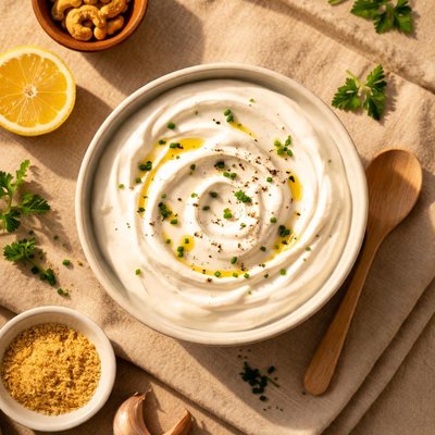 Plant-based sour cream