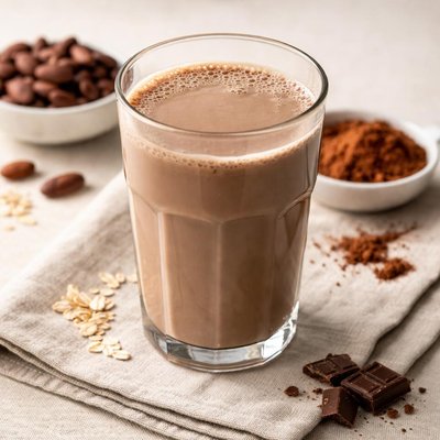 Plant based chocolate milk