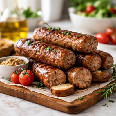 Plant based italian sausage
