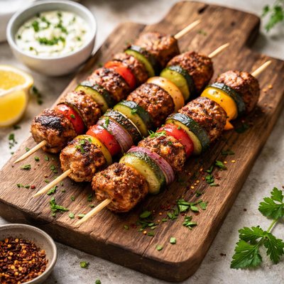 Plant based kebab