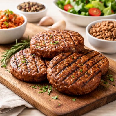 Plant based meat substitute