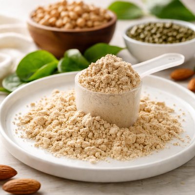 Plant based protein powder