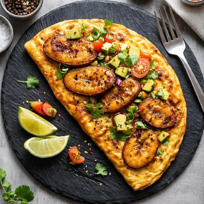 Tortilla de plátano