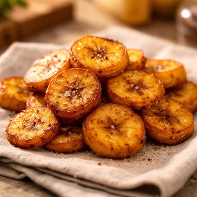 Plantain slices