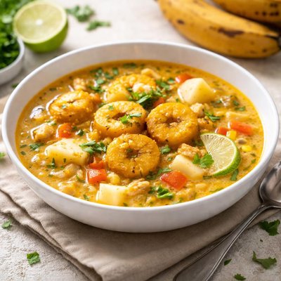 Plantain soup