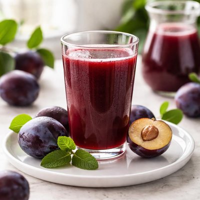 Plum juice