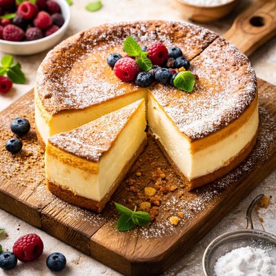 Polish cheesecake