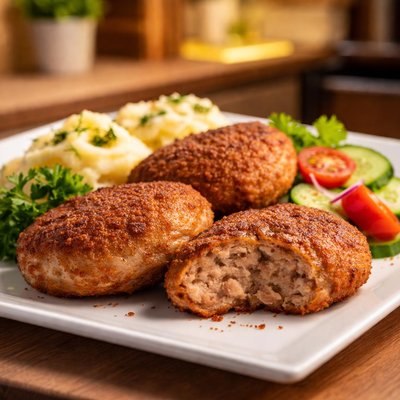 Polish kotlet mielony