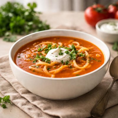 Polish zupa pomidorowa