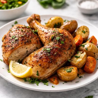 Pollo al horno