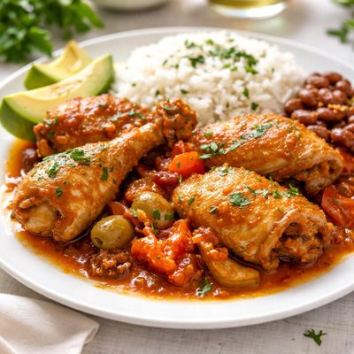 Pollo guisado