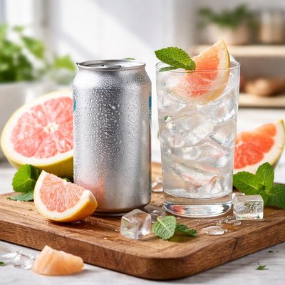 Pomelo sparkling water