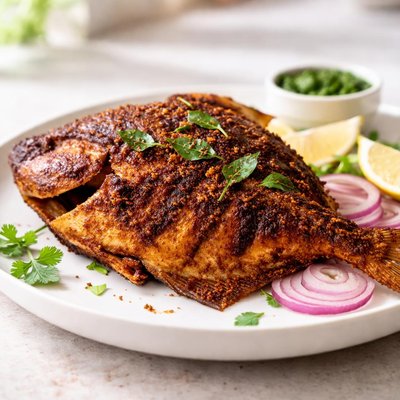 Pomfret fry