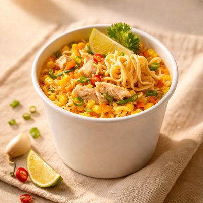 Pop mie rasa ayam instant noodles