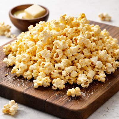 Popcorn buttered