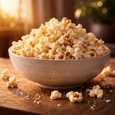 Popcorn salted