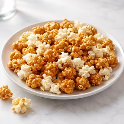 爆米花盐味和焦糖混合