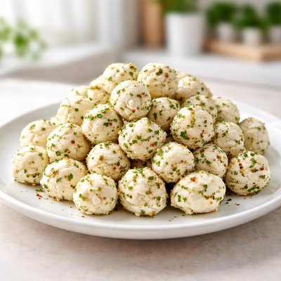 Popcorn white cheese