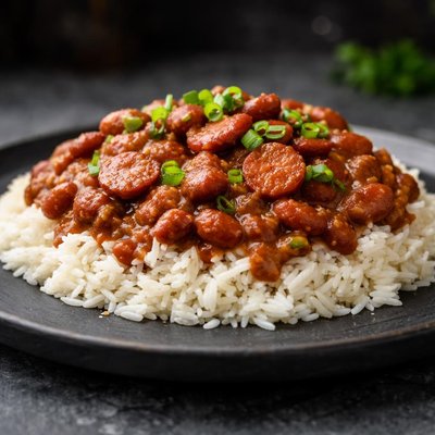 Popeye redbeans and rice