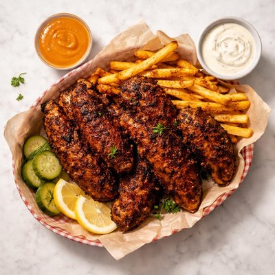 Popeyes blackened chicken