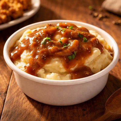 Popeyes mashed potatoes and gravy