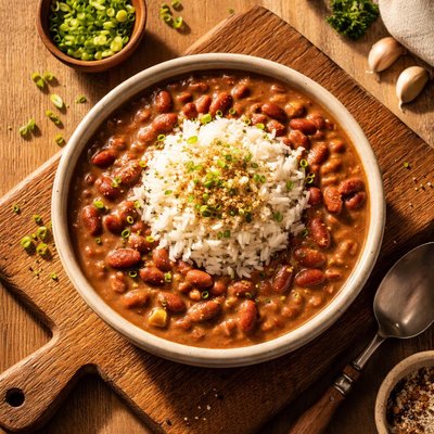 Popeyes red beans and rice