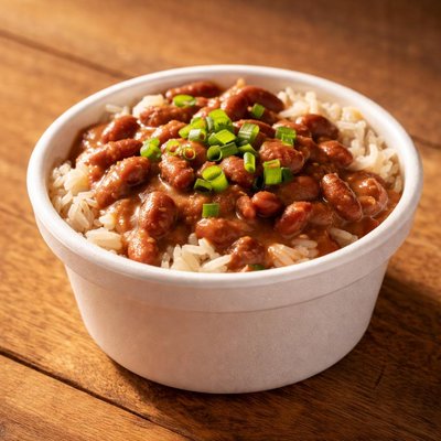 Попайс маленькие красные бобы с рисом