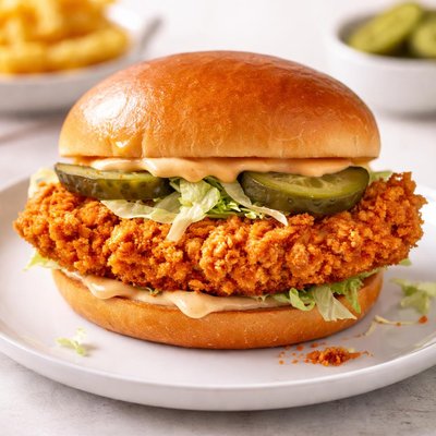 Popeyes spicy chicken sandwich